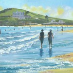 114 Paddling at Burgh Island72dpiRESIZEDSquare