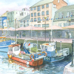 063 Fishing Boats at the Barbican72dpiSQ