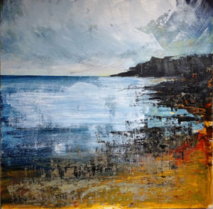 Mothercombe beach 60 x 60