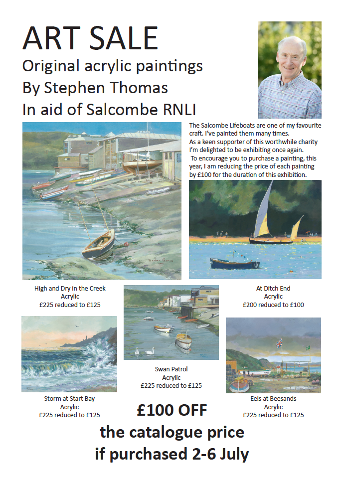 RNLI Sale poster