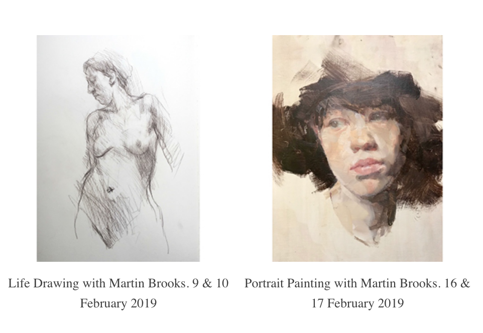 advert | Portrait painting with Martin Brooks